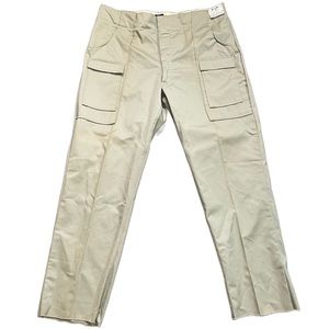 Vintage Cargo Khakis Pants 70s Talon Zipper Norm Thomson